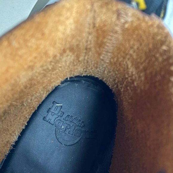 Dr. Martens CROC Pascal Dark Brown Vibrance Croco Leather Combat Boots 10 UK 43 - Picture 9 of 12